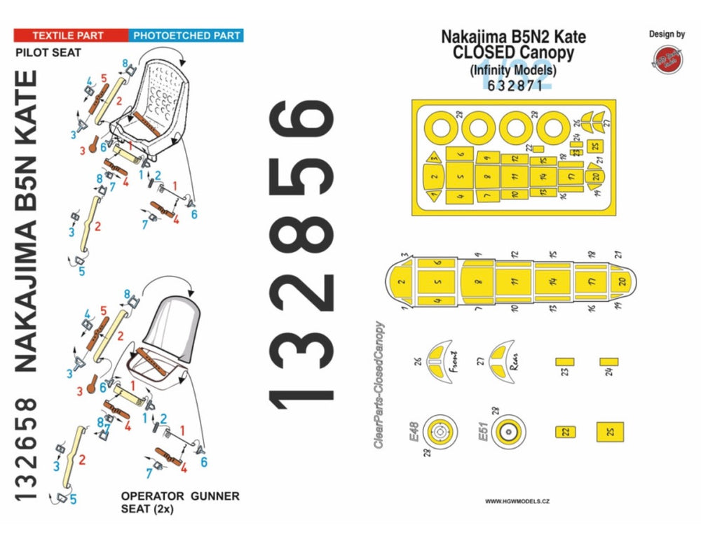 HGW HGW132856 1:32 Nakajima B5N2 Kate