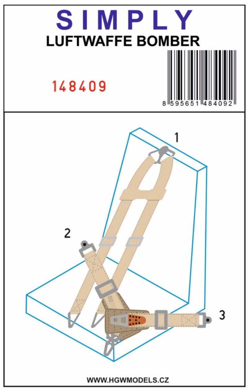 HGW HGW148409 1:48 LUFTWAFFE BOMBER