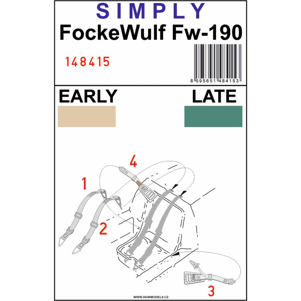 HGW HGW148415 1:48 FOCKE-WULF FW-190