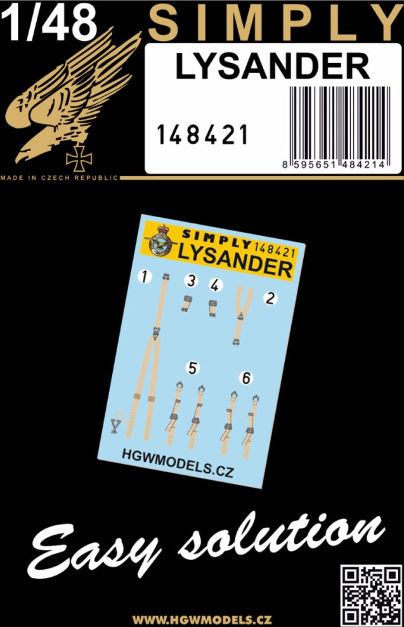 HGW HGW148421 1:48 WESTLAND LYSANDER