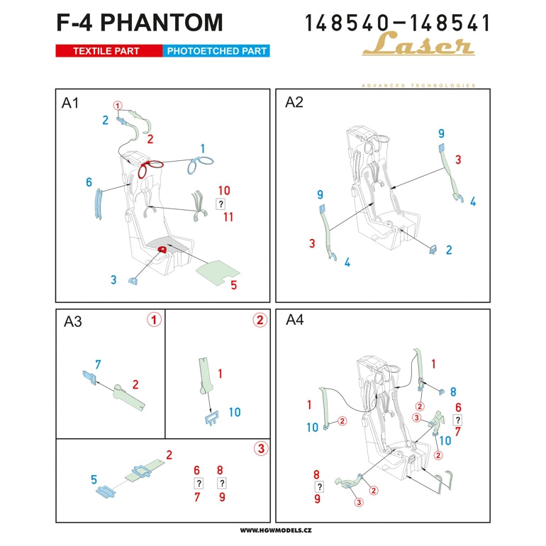 HGW HGW148540 1:48 McDonnell F-4 Phantom