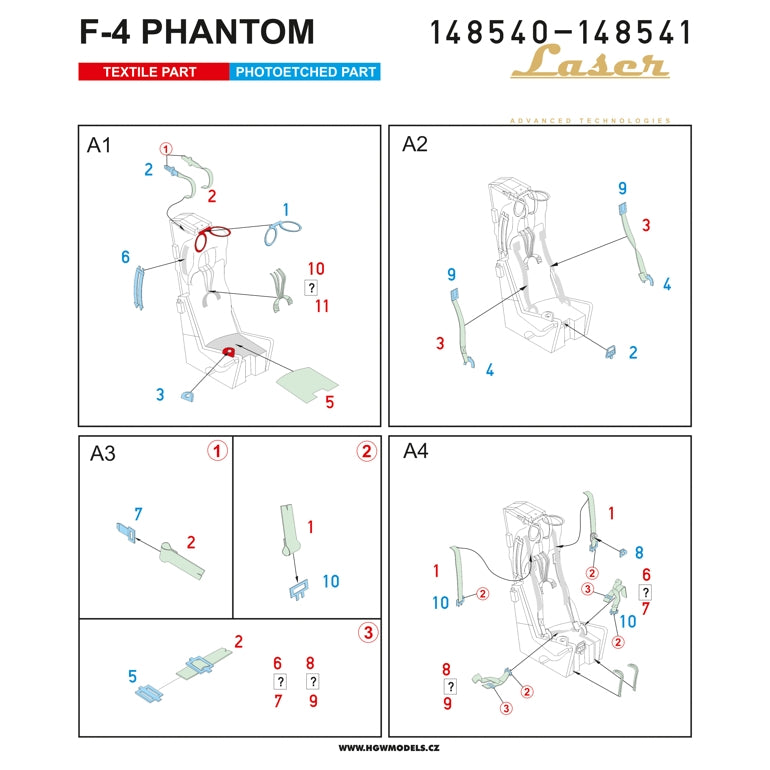 HGW HGW148541 1:48 McDonnell F-4B/N Phantom