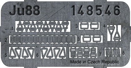 HGW HGW148546 1:48 Junkers Ju-88 pre-cut