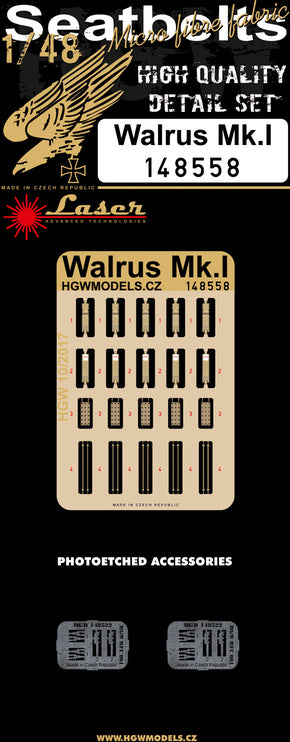 HGW HGW148558 1:48 Supermarine Walrus Mk.I