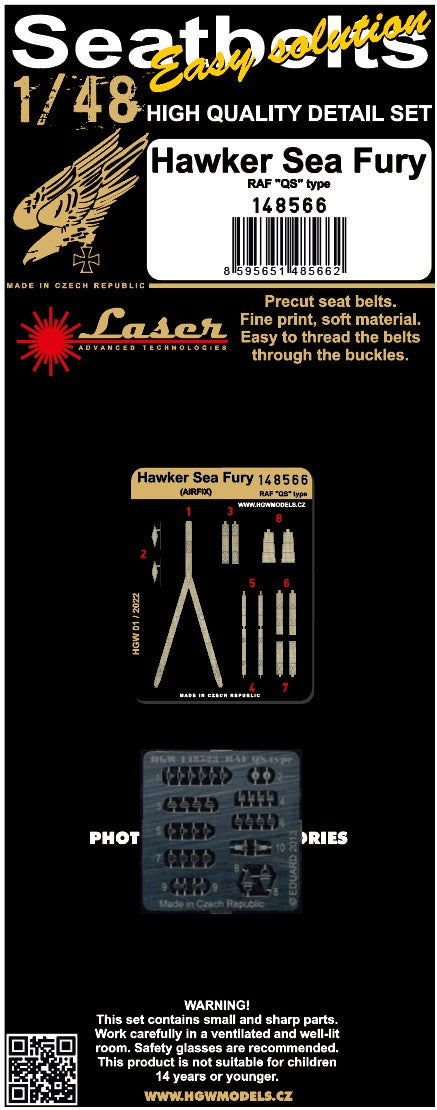 HGW HGW148566 1:48 Hawker Sea Fury
