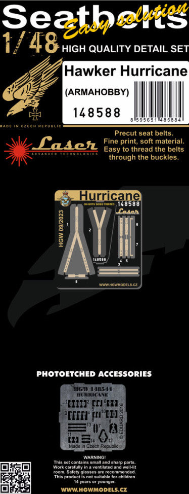 HGW HGW148588 1:48 HAWKER HURRICANE Mk.IIC