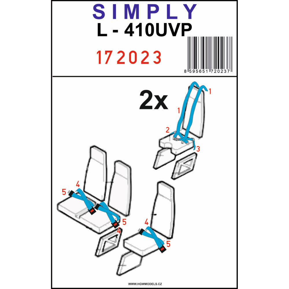 HGW HGW172023 1:72 L-410UVP TURBOLET