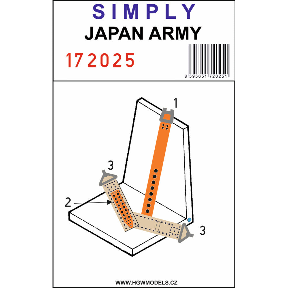 HGW HGW172025 1:72 JAPAN ARMY