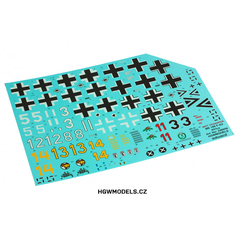 HGW HGW248050 1:48 Messerschmitt Bf-109 "Afrika"