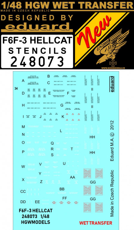 HGW HGW248073 1:48 Grumman F6F-3 Hellcat