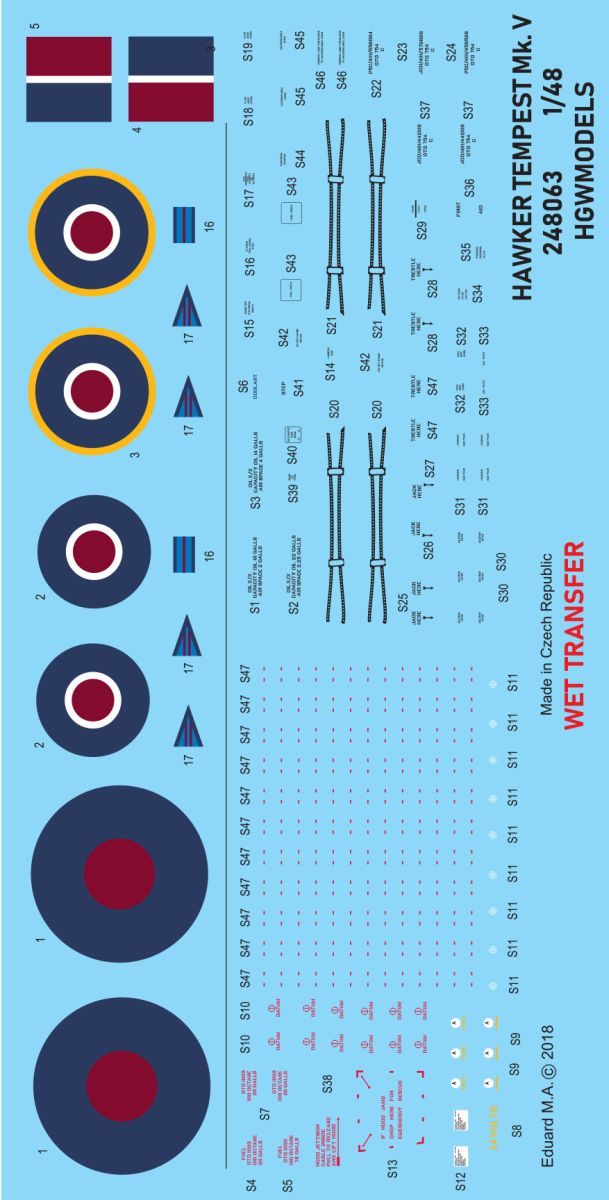 HGW HGW248079 1:48 Hawker Tempest Mk.V Series 1