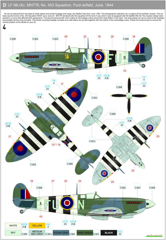 HGW HGW248083 1:48 Supermarine Spitfire Mk.IXC/Mk.IXE