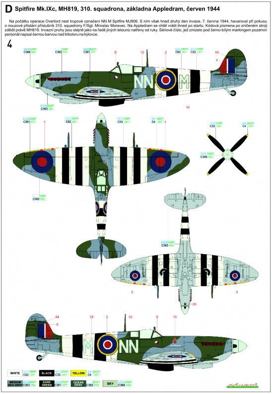 HGW HGW272030 1:72 Supermarine Spitfire Mk.IXC/Mk.IXE