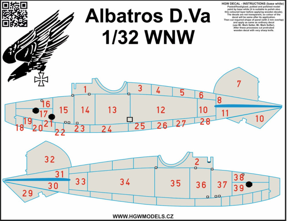 HGW HGW532084 1:32 ALBATROS D.V