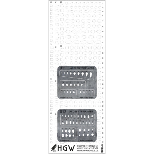 HGW HGW322019 1:32 Access Templates Plus