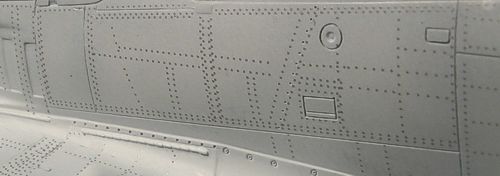 HGW HGW481002 1:48 Focke-Wulf Fw-190D-9 fabric control surfaces riveting