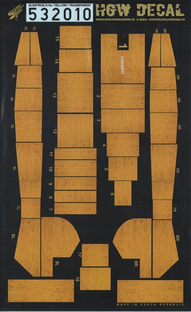 HGW HGW532010 1:32 Albatros D.V/D.Va
