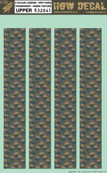 HGW HGW532041 1:32 4 COLOUR LOZENGE