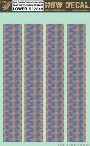 HGW HGW532049 1:32 5 COLOUR LOZENGE