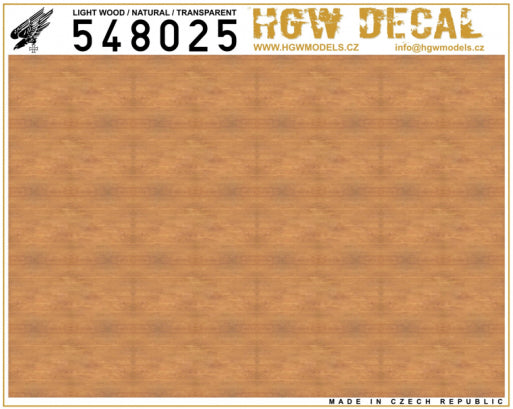 HGW HGW548025 1:48 Light Wood