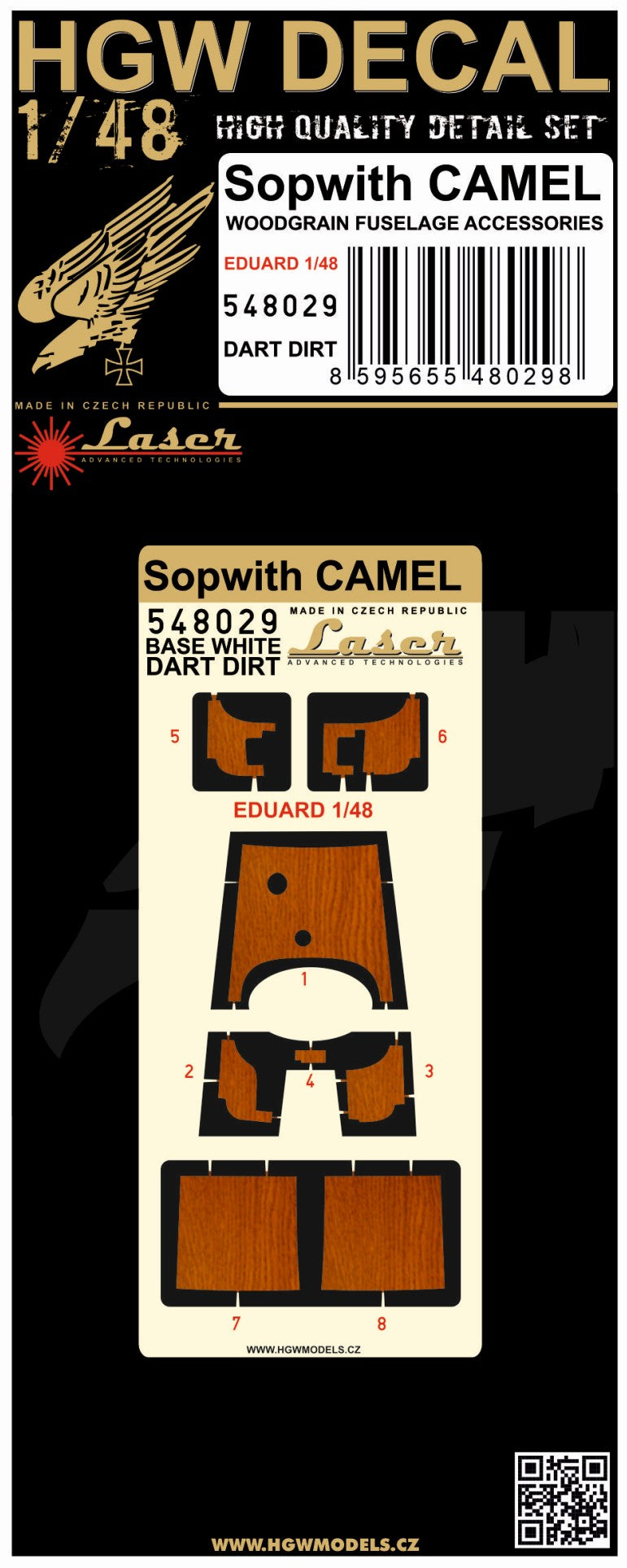 HGW HGW548029 1:48 Sopwith Camel