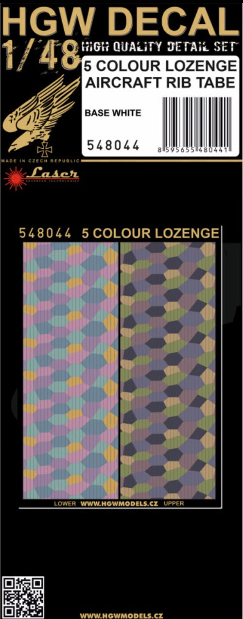 HGW HGW548044 1:48 5 COLOUR LOZENGE