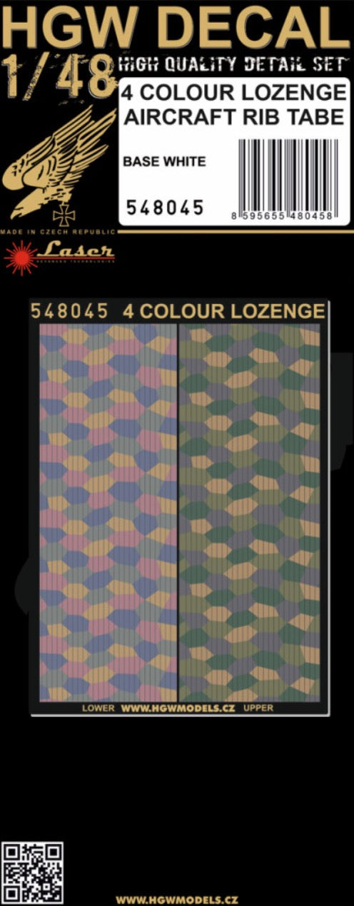 HGW HGW548045 1:48 4 COLOUR LOZENGE