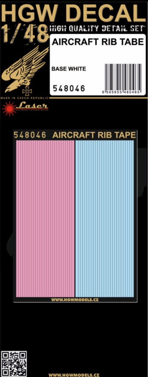 HGW HGW548046 1:48 AIRCRAFT RIB TAPES