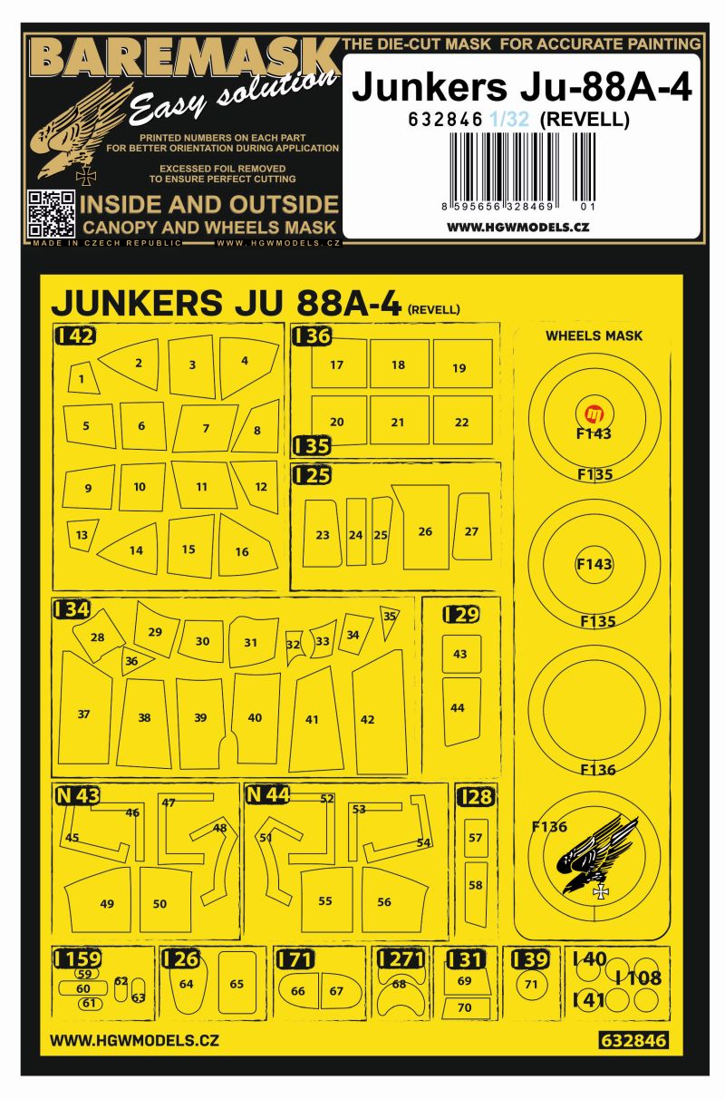 HGW HGW632846 1:32 Junkers Ju-88A-4