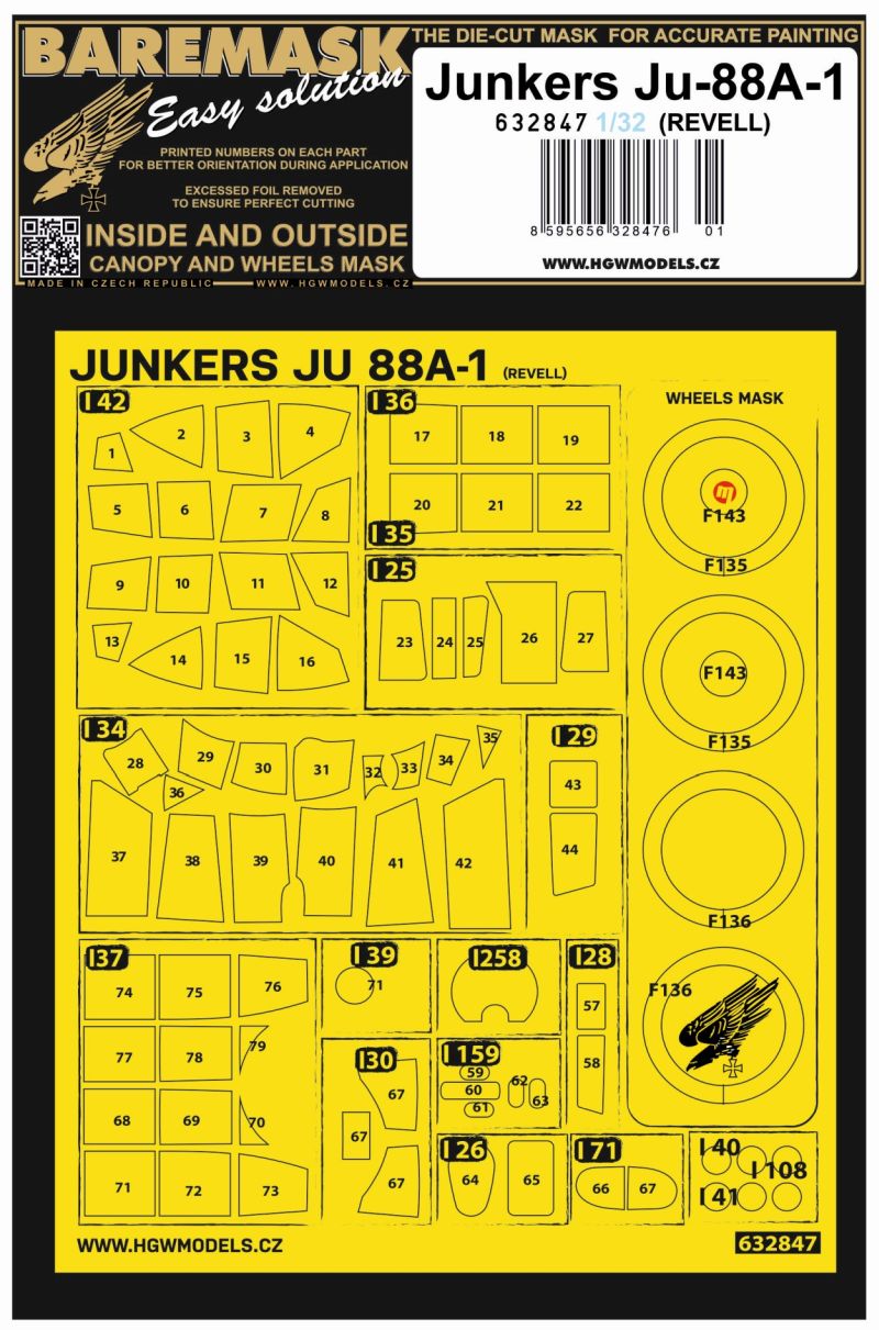 HGW HGW632847 1:32 Junkers Ju-88A-1
