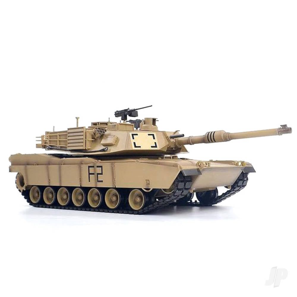 Henglong 1:16 U.S. M1A2 Abrams with Infrared Battle System (2.4GHz + Shooter + Smoke + Sound) 3918-1B