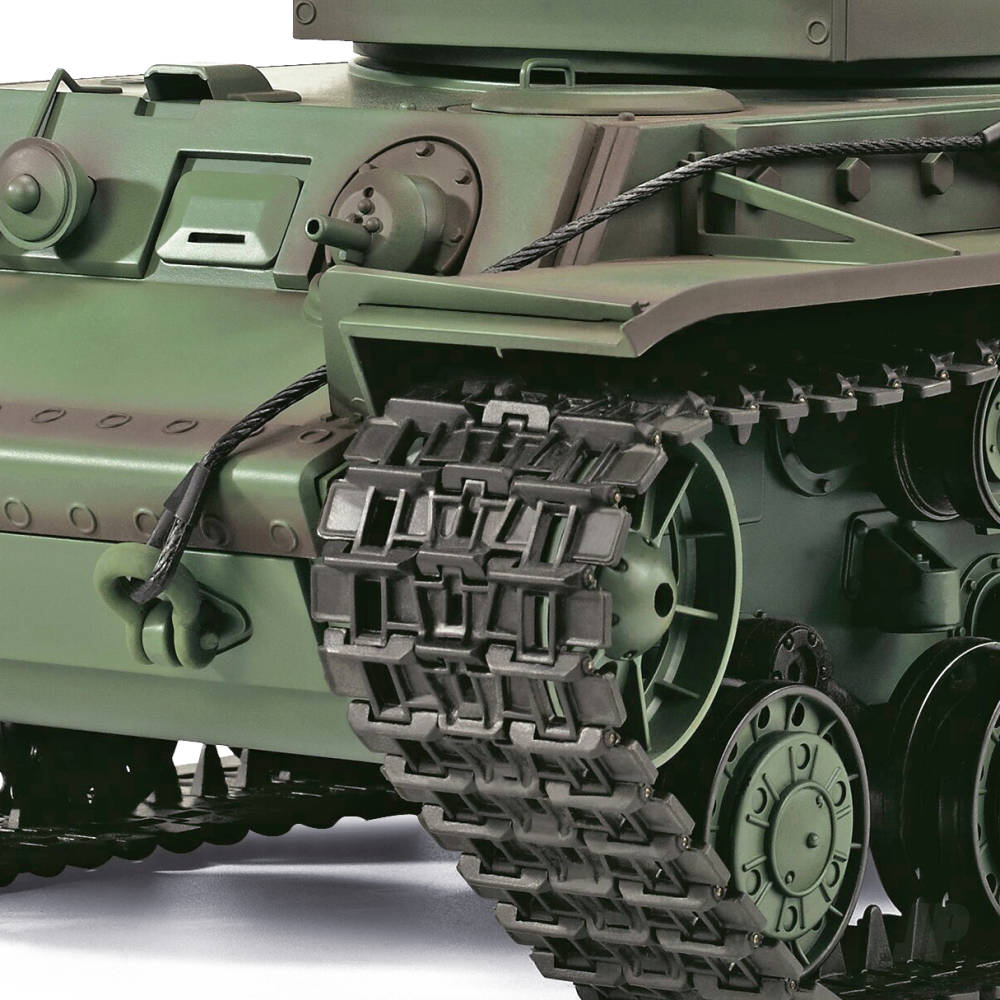 Henglong 1:16 Soviet KV-2 with Infrared Battle System (2.4GHz + Shooter + Smoke + Sound) 3949-1B