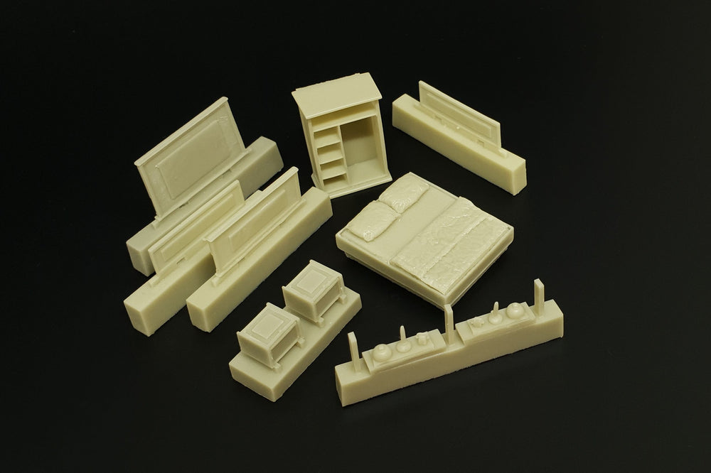 Hauler HLH72119 1:72 Bedroom furniture