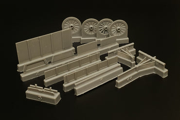 Hauler HLH72130 1:72 Farm horse drawn wagon