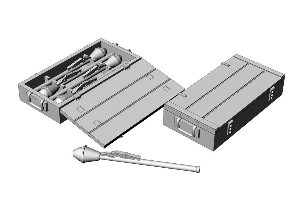 Hauler HLH72141 1:72 Panzerfaust with boxes