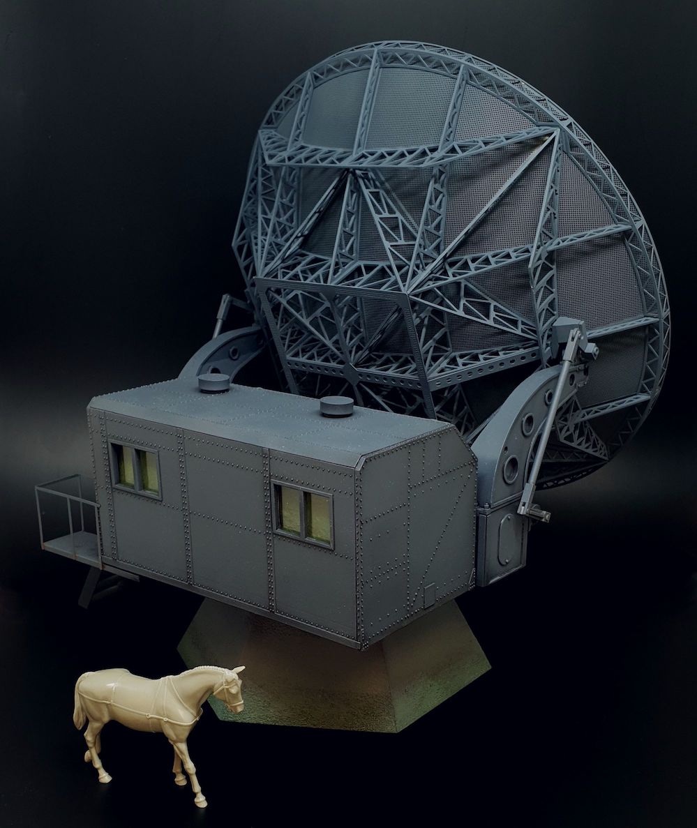 Hauler HLM35005 1:35 FuSE-65 Wurzburg Riese German radar station resin kit