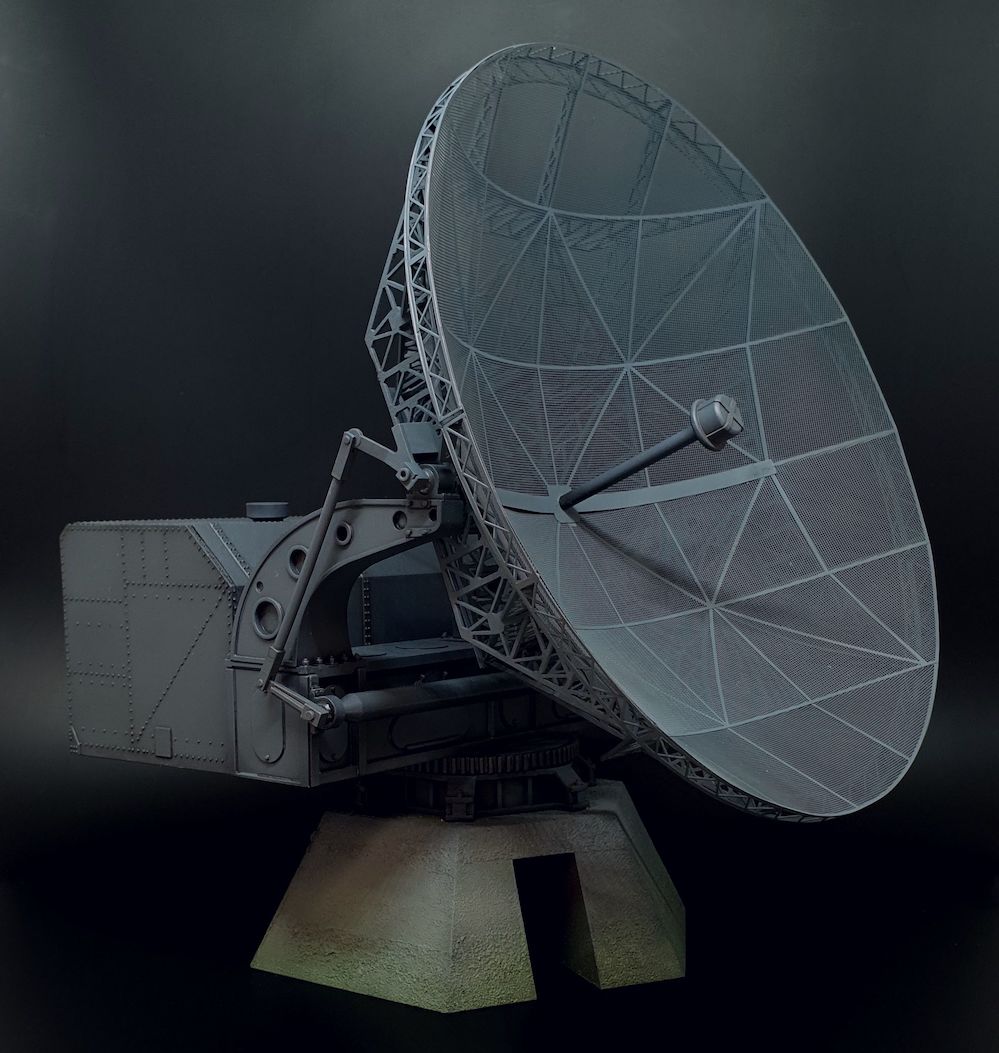 Hauler HLM35005 1:35 FuSE-65 Wurzburg Riese German radar station resin kit