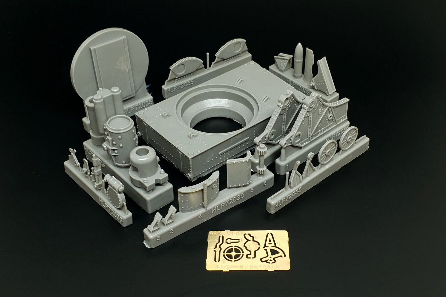 Hauler HLP72035 1:72 Skoda 30,5cm Siege Howitzer