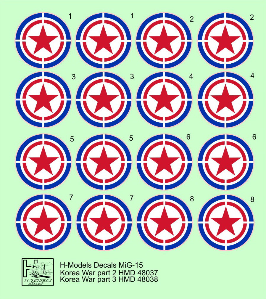H-Model Decals HMD48118 1:48 Soviet B-29 Killers
