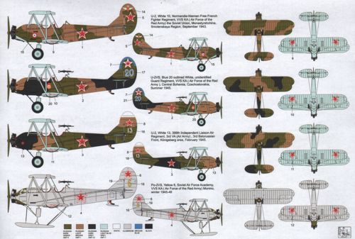 H-Model Decals HMD72026 1:72 Polikarpov U-2/Po-2 at war