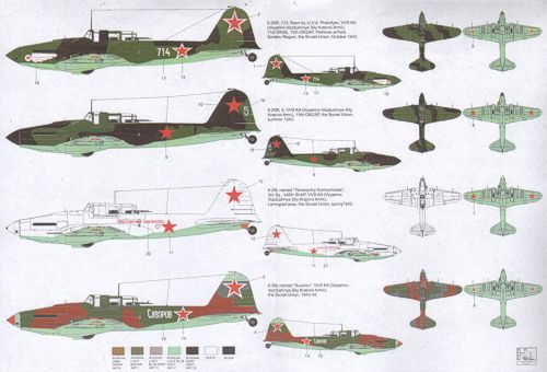 H-Model Decals HMD72030 1:72 Ilyushin Il-2M