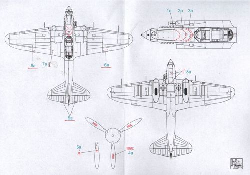 H-Model Decals HMD72031 1:72 Ilyushin Il-2M