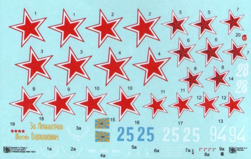 H-Model Decals HMD72031 1:72 Ilyushin Il-2M