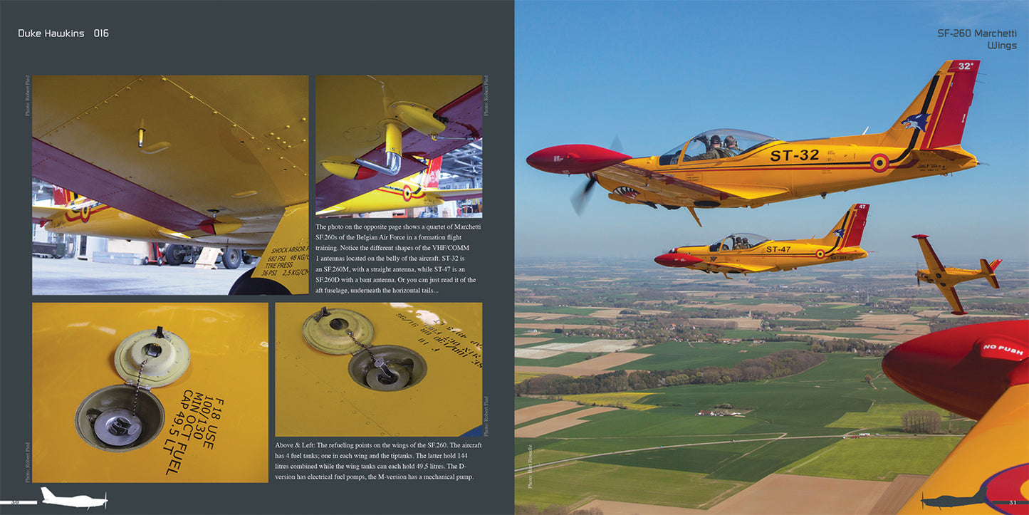 Duke Hawkins HMHDH-016 SIAI Marchetti SF-260 (D/M/W/TP Versions)