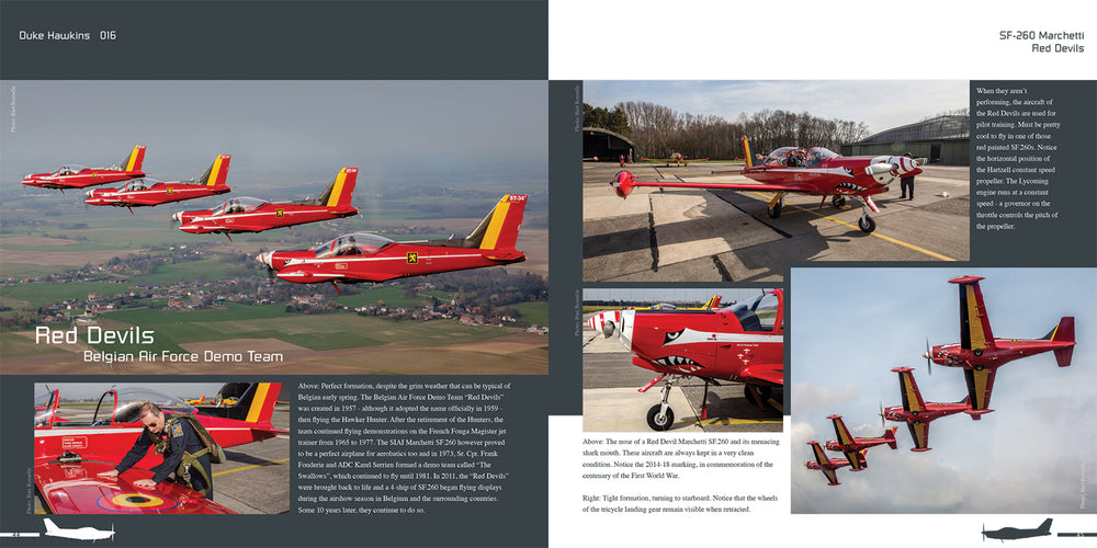 Duke Hawkins HMHDH-016 SIAI Marchetti SF-260 (D/M/W/TP Versions)