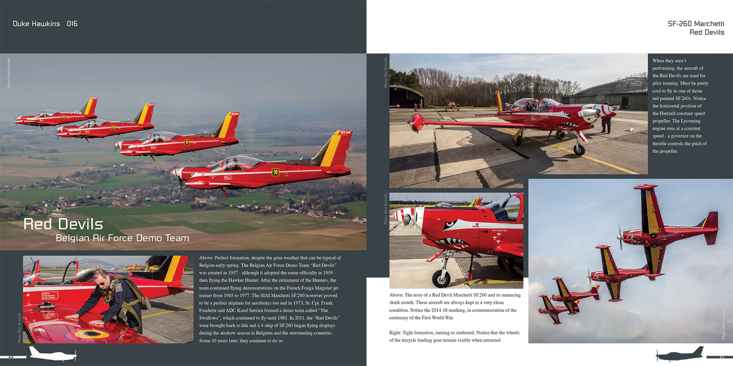 Duke Hawkins HMHDH-016 SIAI Marchetti SF-260 (D/M/W/TP Versions)
