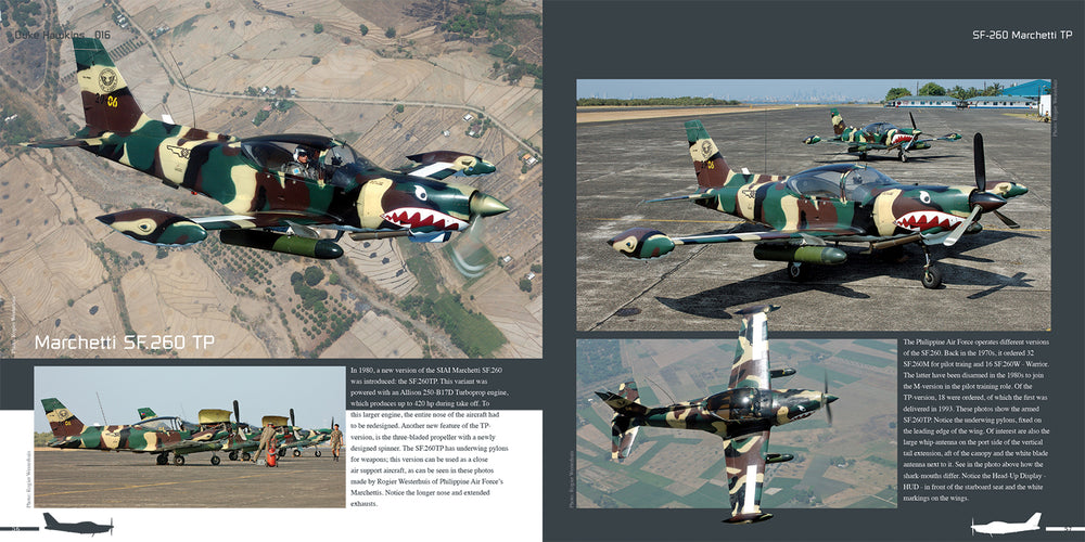 Duke Hawkins HMHDH-016 SIAI Marchetti SF-260 (D/M/W/TP Versions)