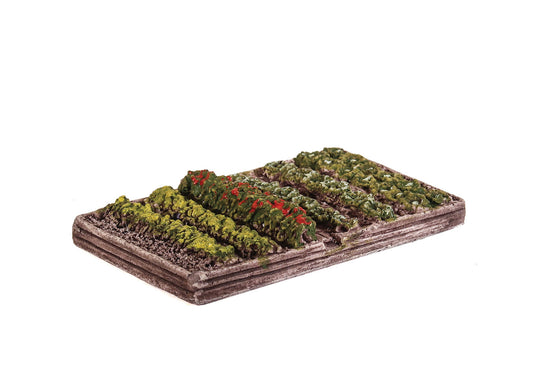 Harburn Hamlet HN617 Vegetable Patch with a Raised Timber Frame N Gauge