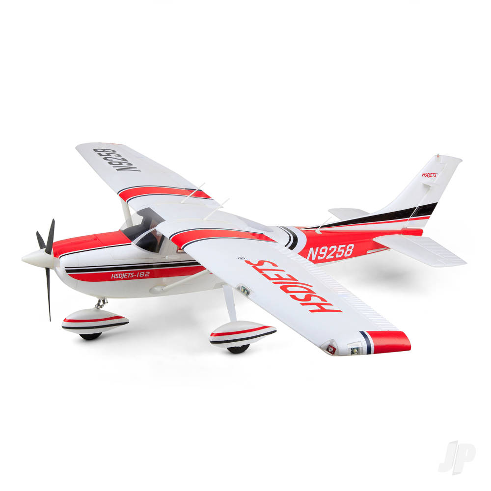 HSD Jets 2m Cessna-182 Red (PNP 6S) A63010200