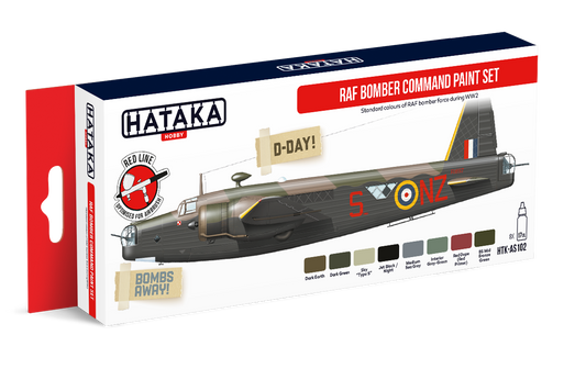 Hataka HTK-AS102 1:48 RAF Bomber Command paint set